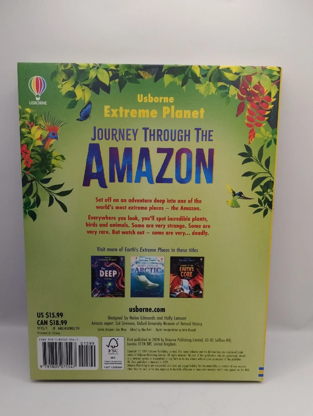 usborne extreme planet